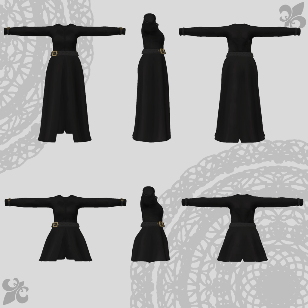 【49アバター対応】Trench coat