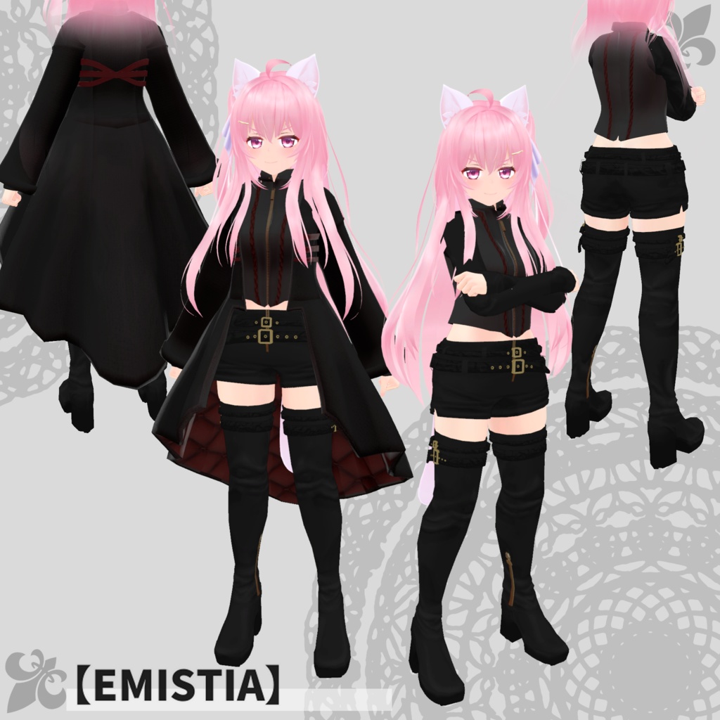 【49アバター対応】Gothic coat