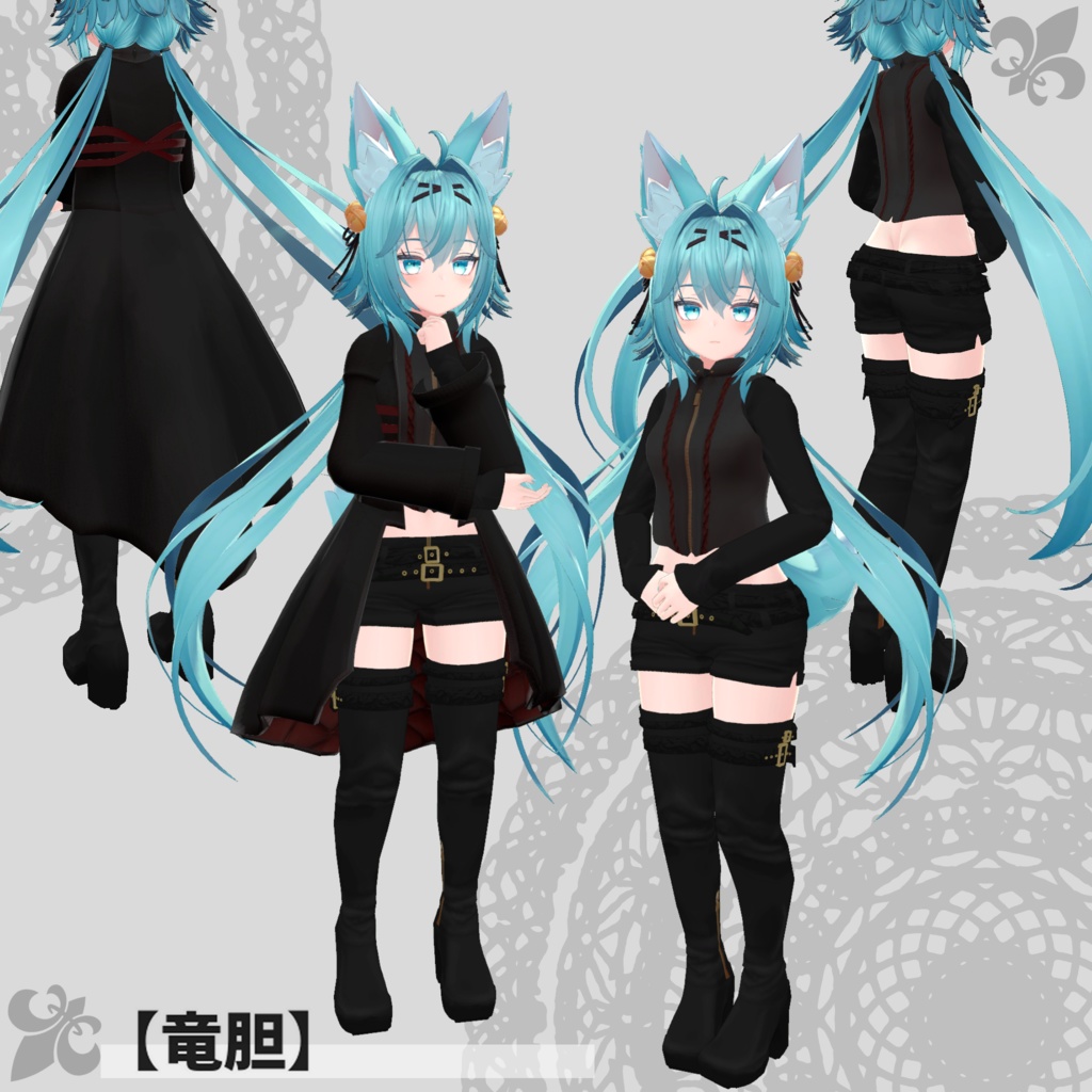 【49アバター対応】Gothic coat