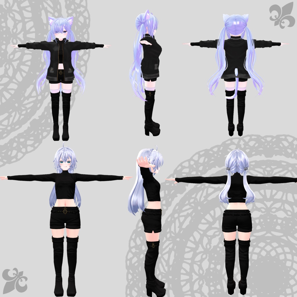 【シエル・モラトリア・クラスタ V3】Assassin Suit / Mountain Parka