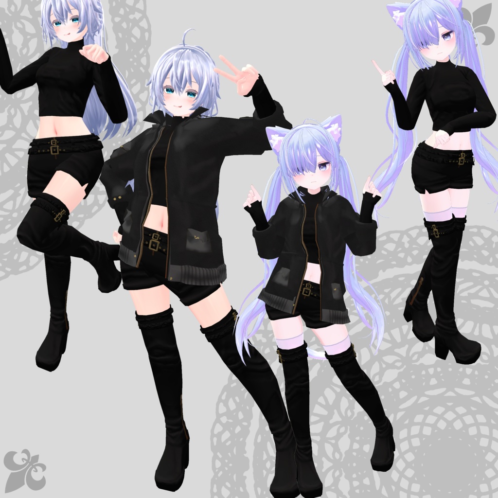 【シエル・モラトリア・クラスタ V3】Assassin Suit / Mountain Parka