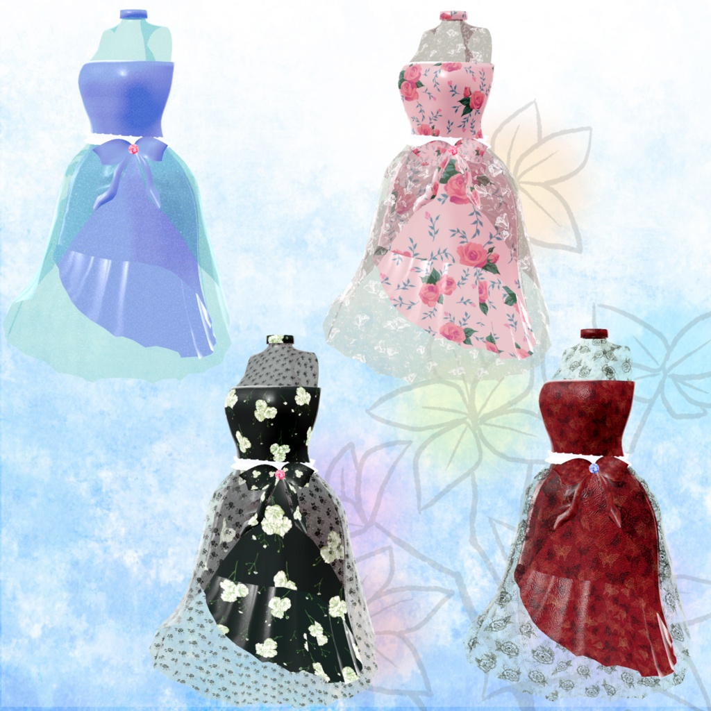 【29アバター対応】Kelly Dress