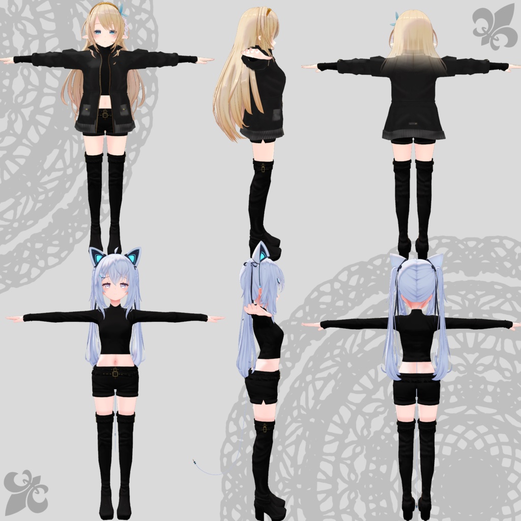 【ルシナ・サフィー】Assassin Suit / Mountain Parka