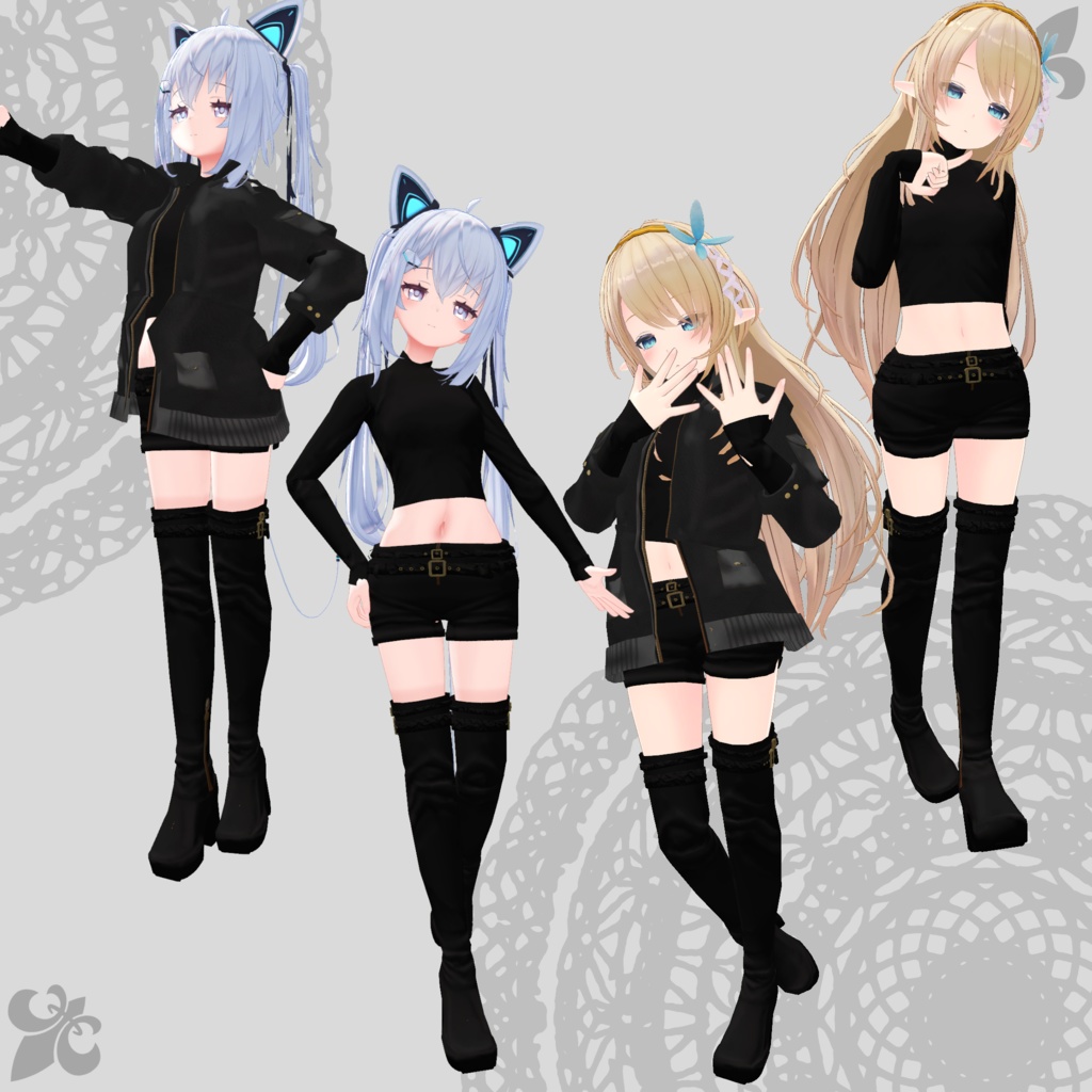 【ルシナ・サフィー】Assassin Suit / Mountain Parka