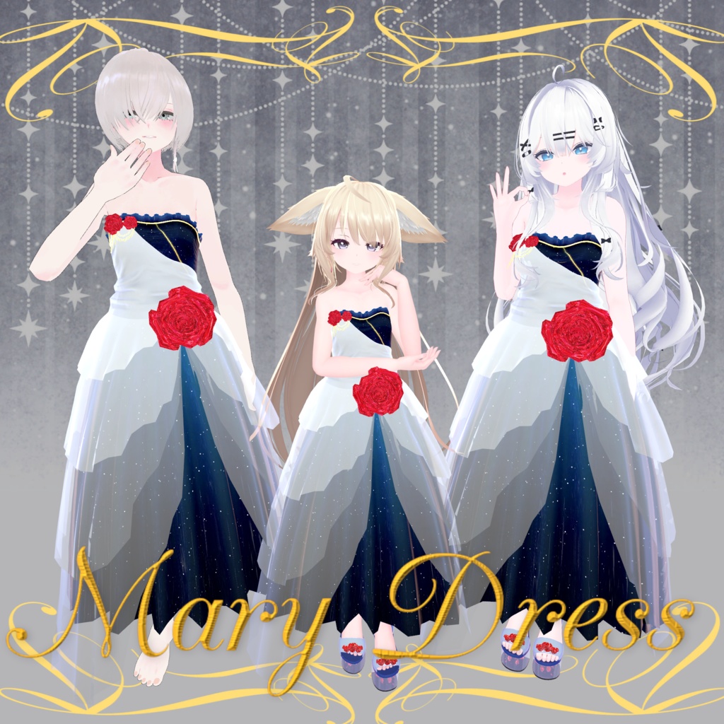 【145アバター対応】Mary Dress