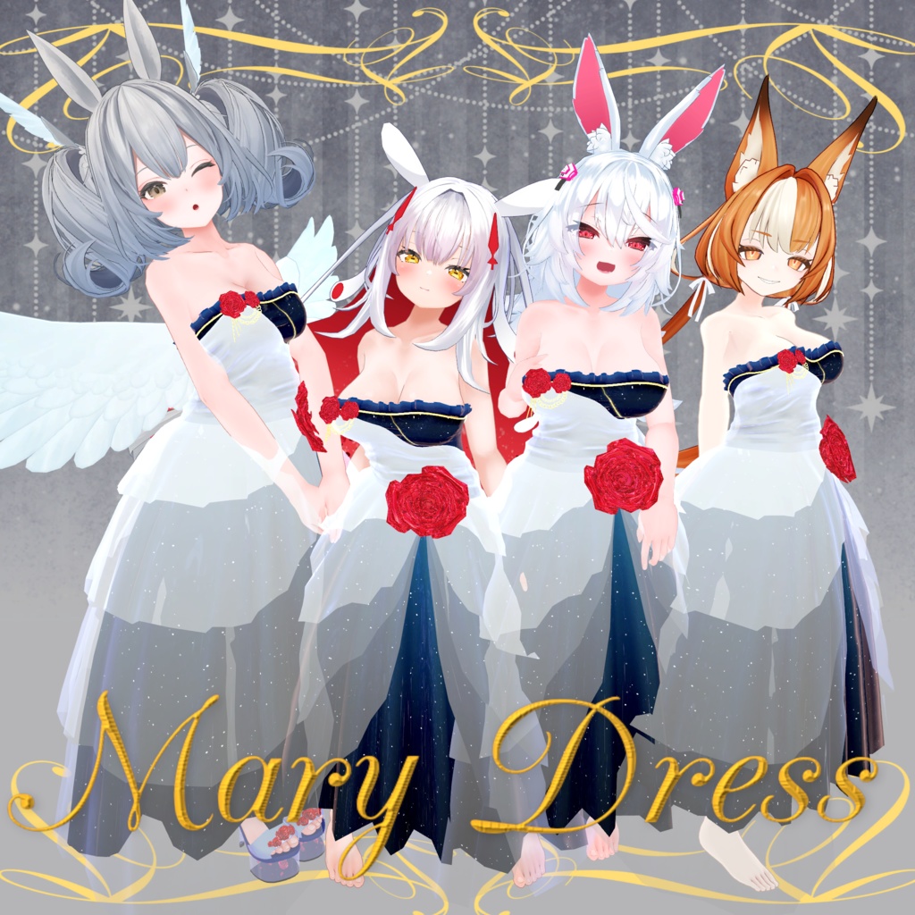 【145アバター対応】Mary Dress