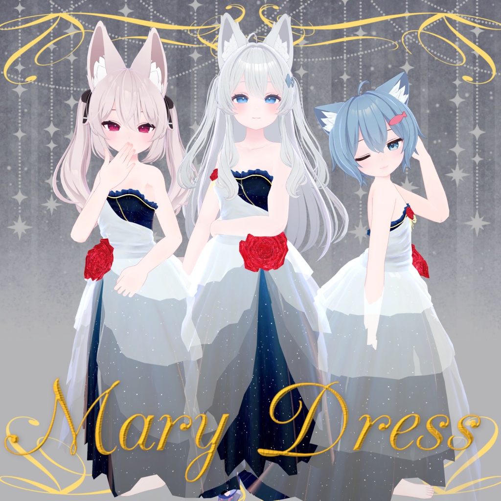 【145アバター対応】Mary Dress
