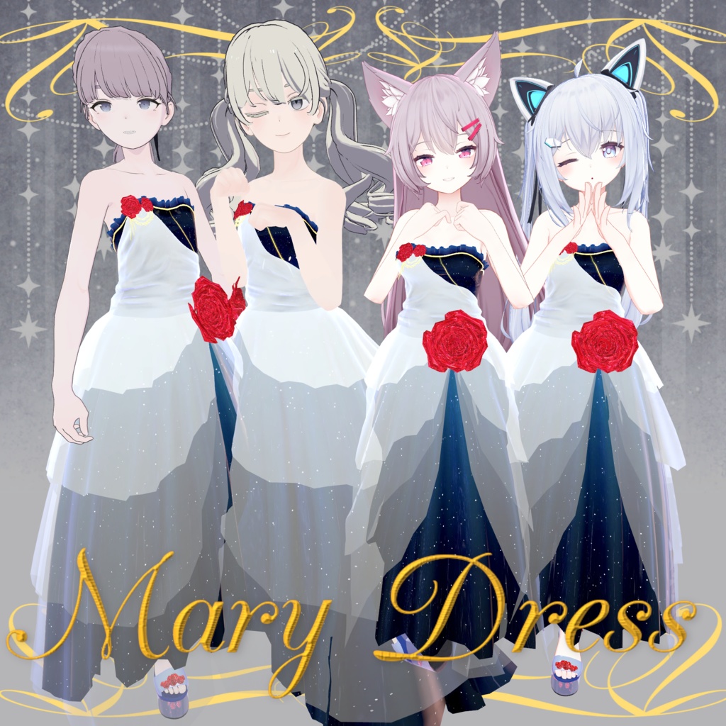 【145アバター対応】Mary Dress