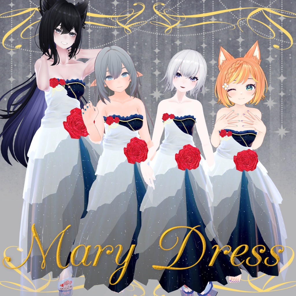 【145アバター対応】Mary Dress