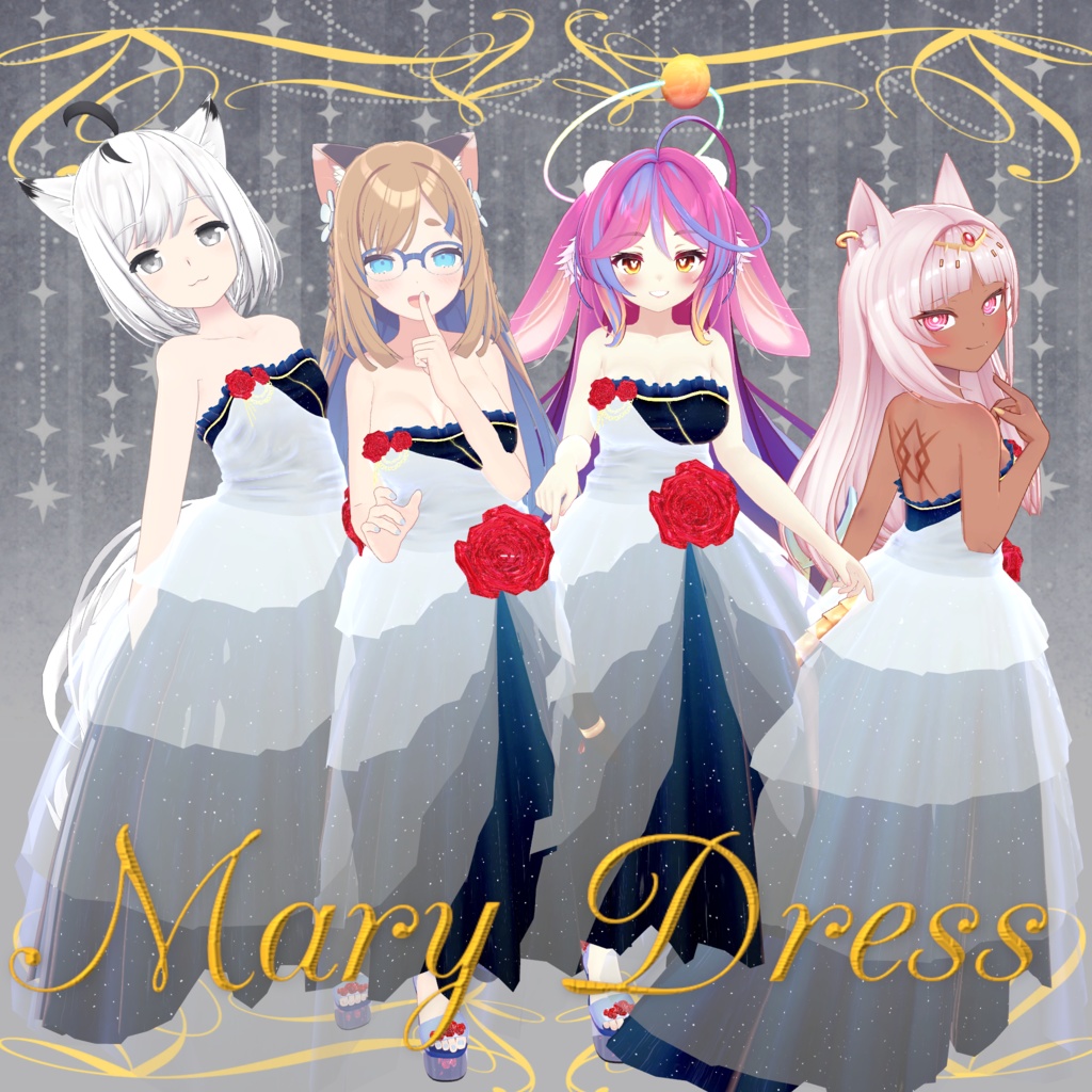 【145アバター対応】Mary Dress