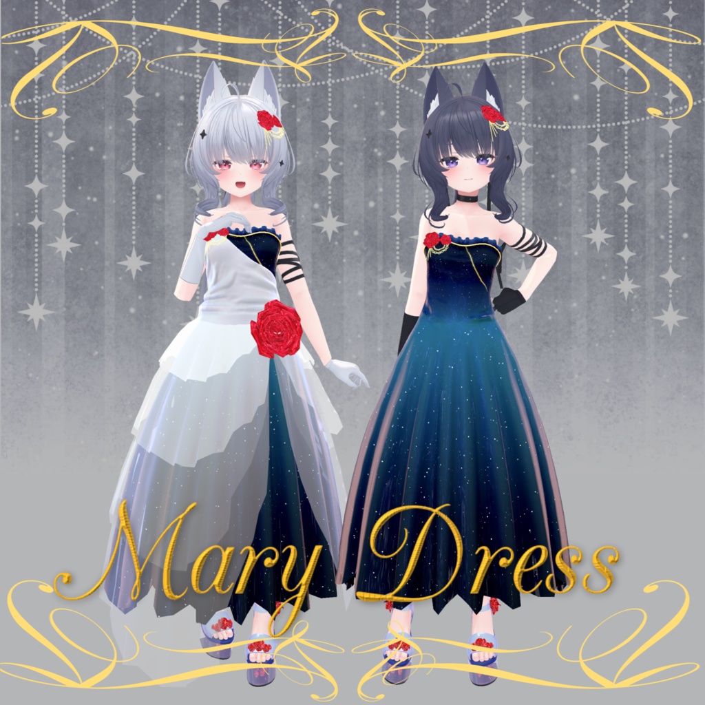 【145アバター対応】Mary Dress