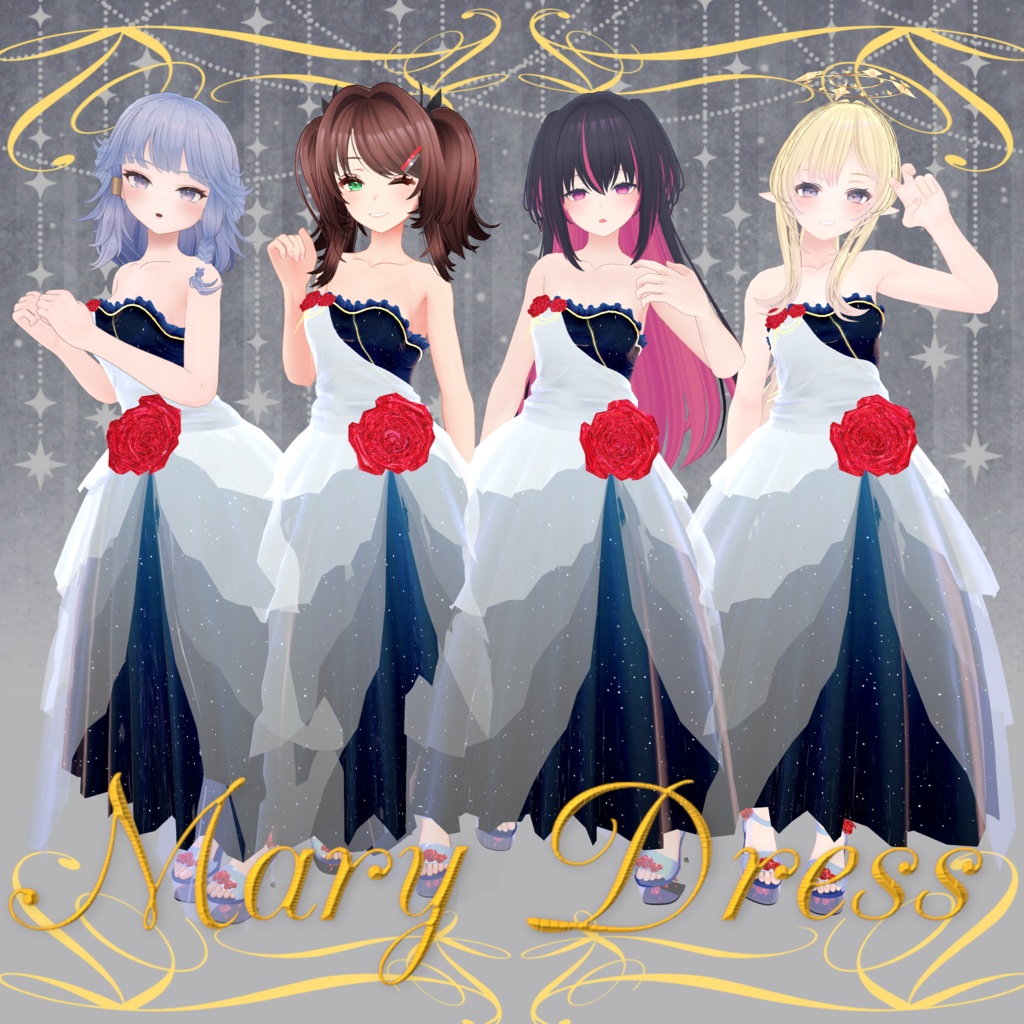 【145アバター対応】Mary Dress