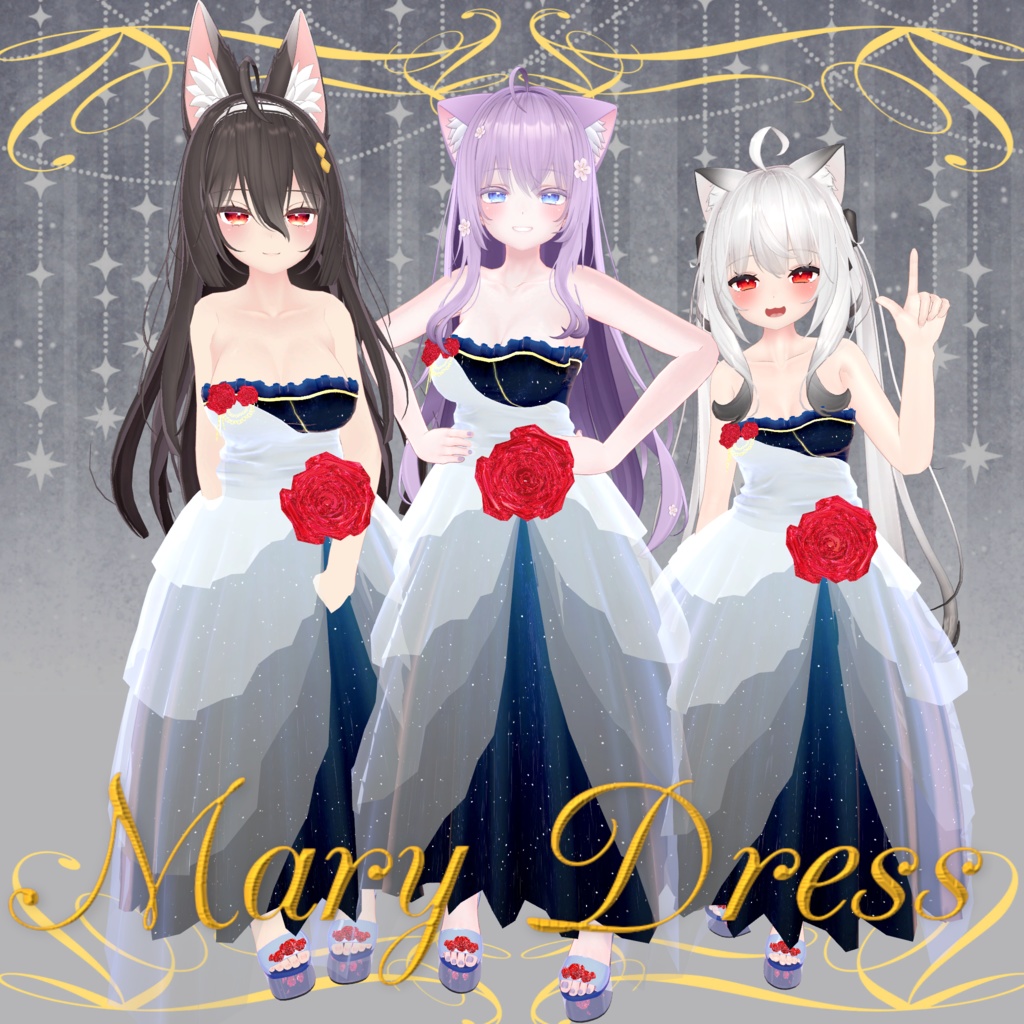 【145アバター対応】Mary Dress