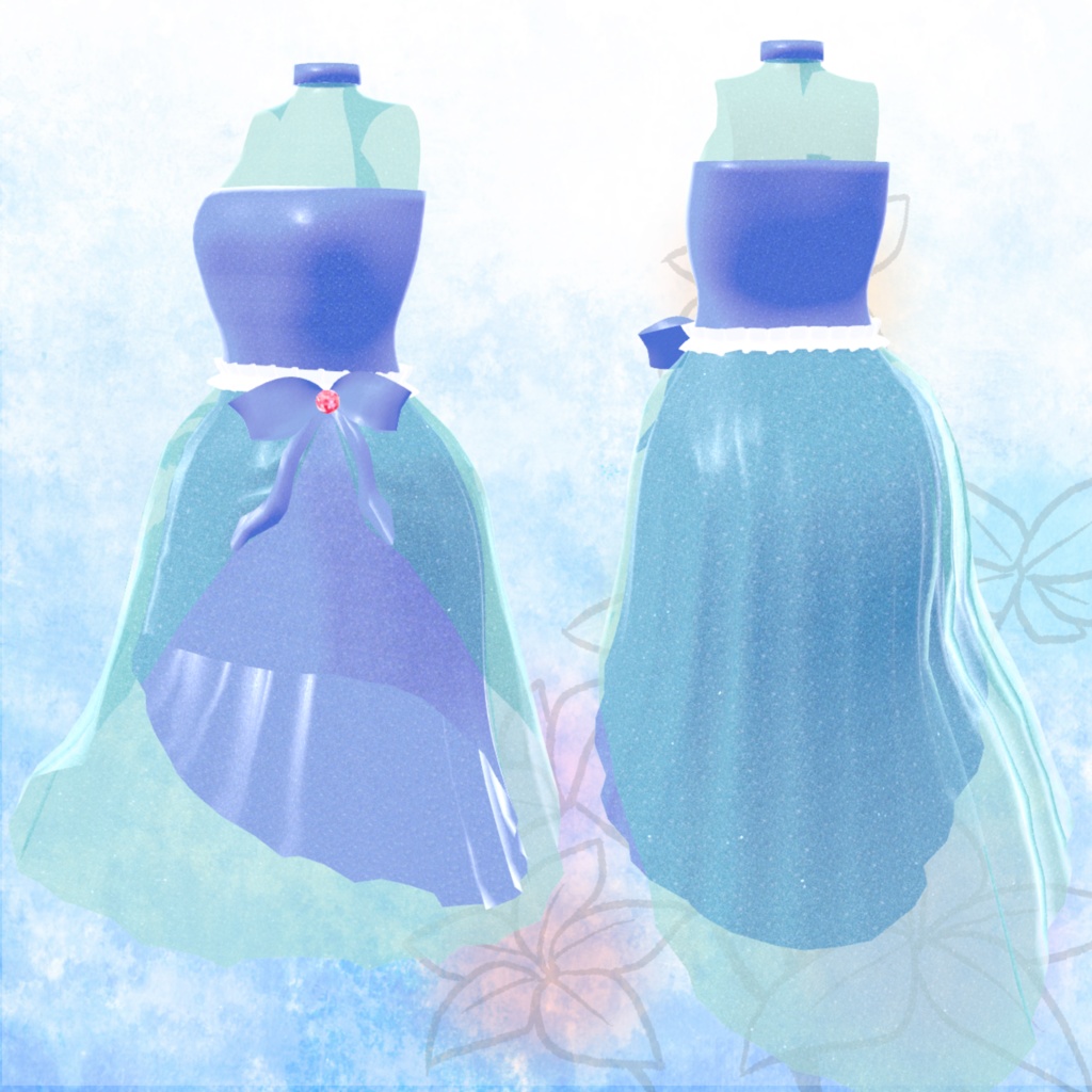 【ユリスフィア・キュリシア・大神リュカ対応】Kelly Dress