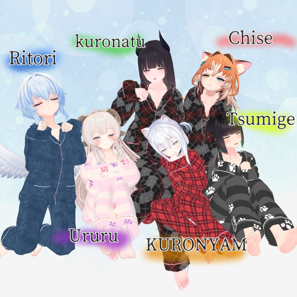 【75アバター対応】Roomwear