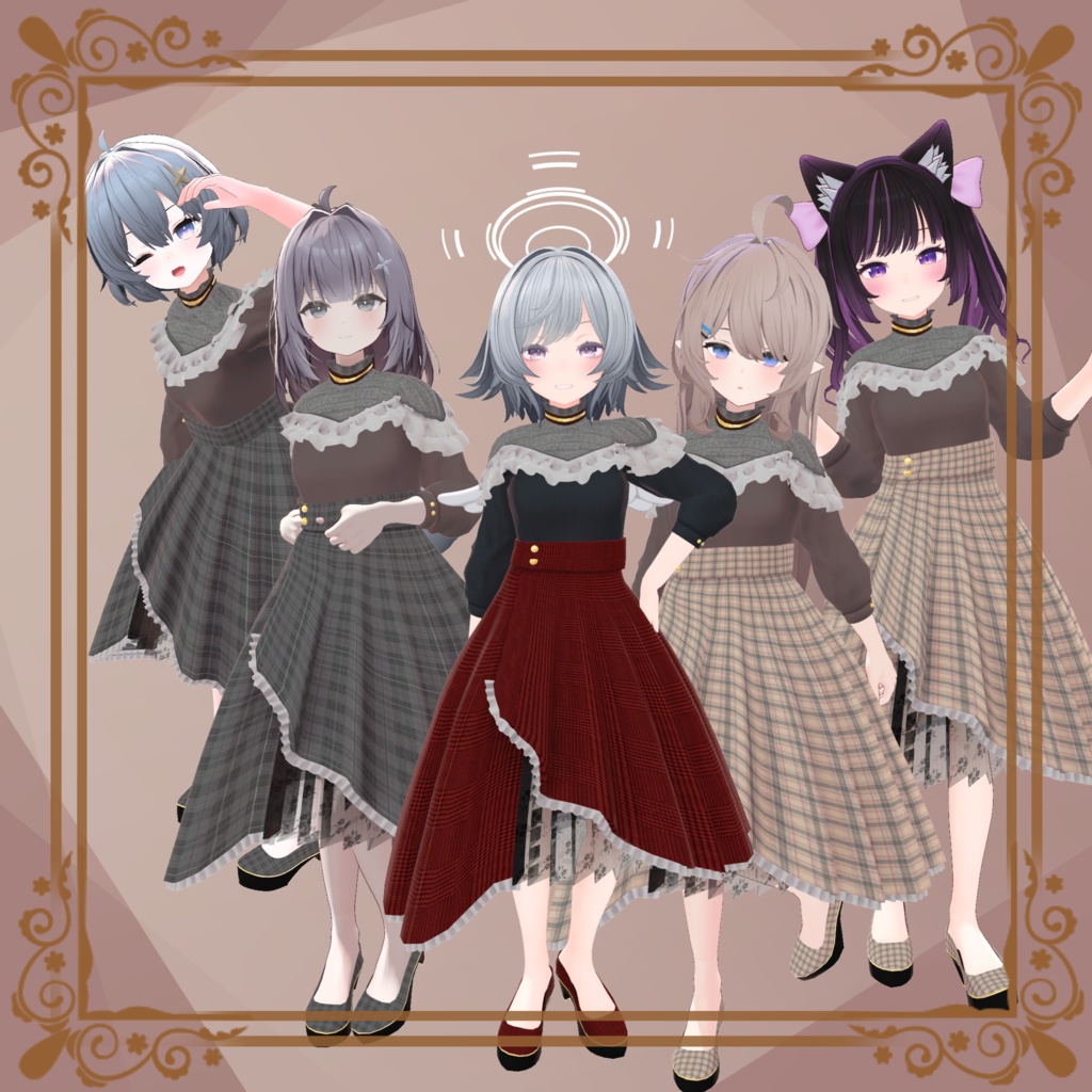 【130アバター対応】Brunch coordination【さくら屋雑貨店コラボ】