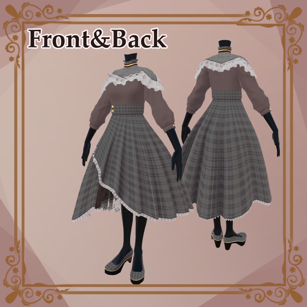 【130アバター対応】Brunch coordination【さくら屋雑貨店コラボ】