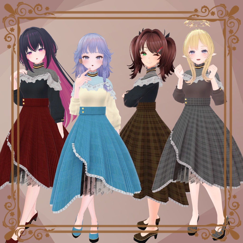 【130アバター対応】Brunch coordination【さくら屋雑貨店コラボ】