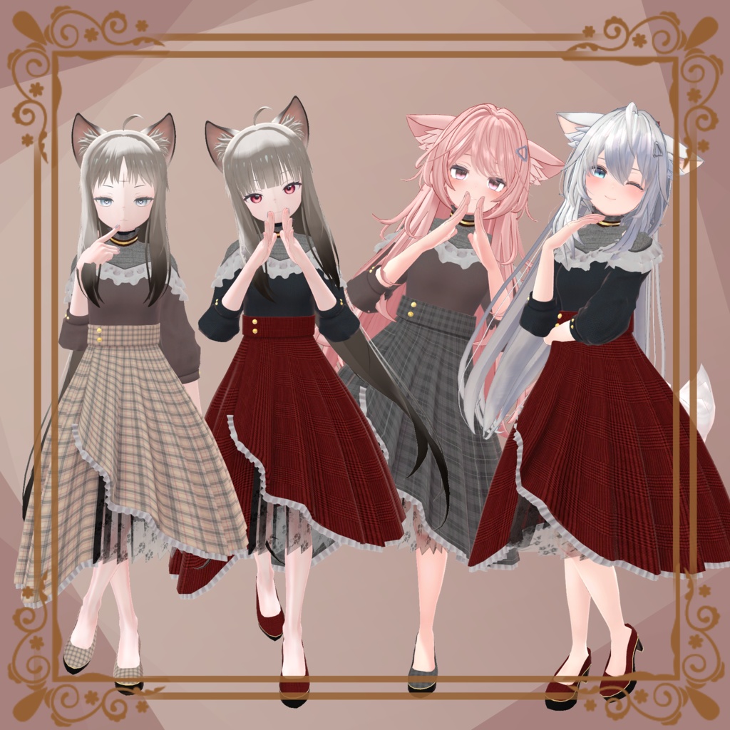 【130アバター対応】Brunch coordination【さくら屋雑貨店コラボ】