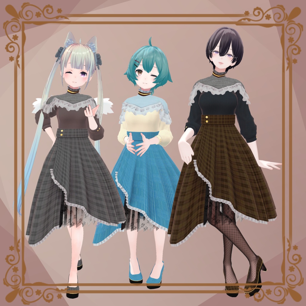 【130アバター対応】Brunch coordination【さくら屋雑貨店コラボ】