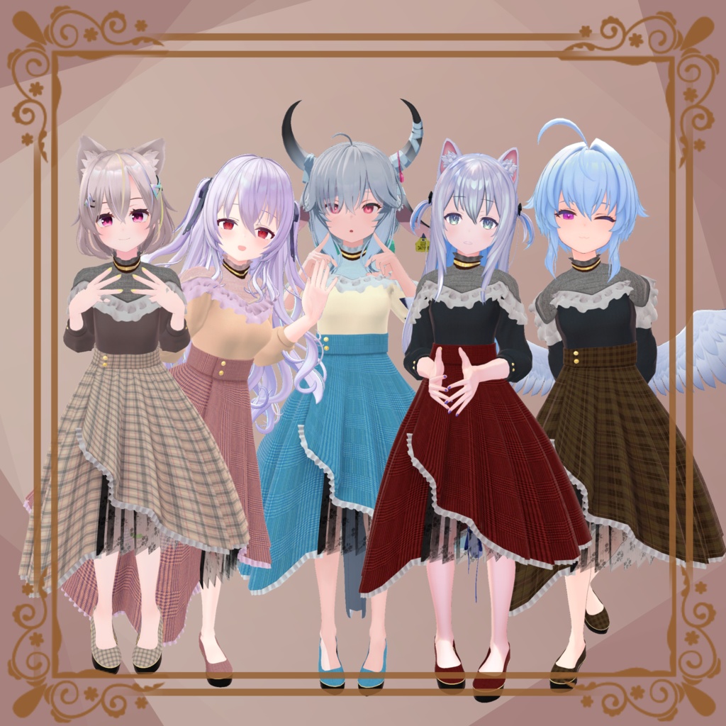 【130アバター対応】Brunch coordination【さくら屋雑貨店コラボ】