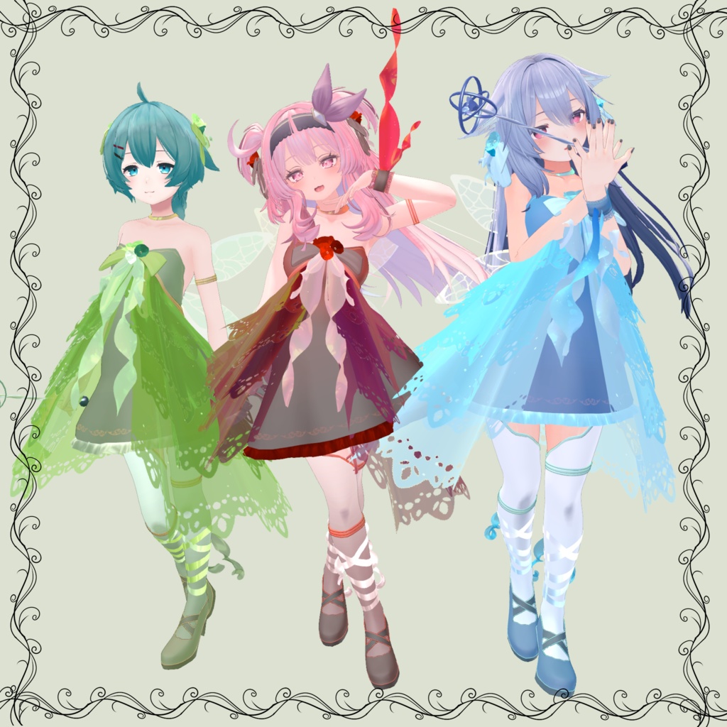 【41アバター対応】Fairy Dress【さくら屋雑貨店コラボ】