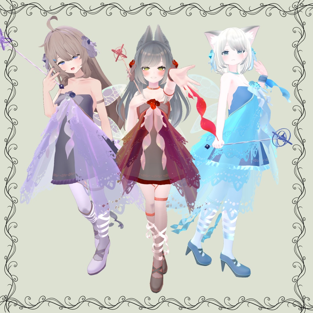 【41アバター対応】Fairy Dress【さくら屋雑貨店コラボ】