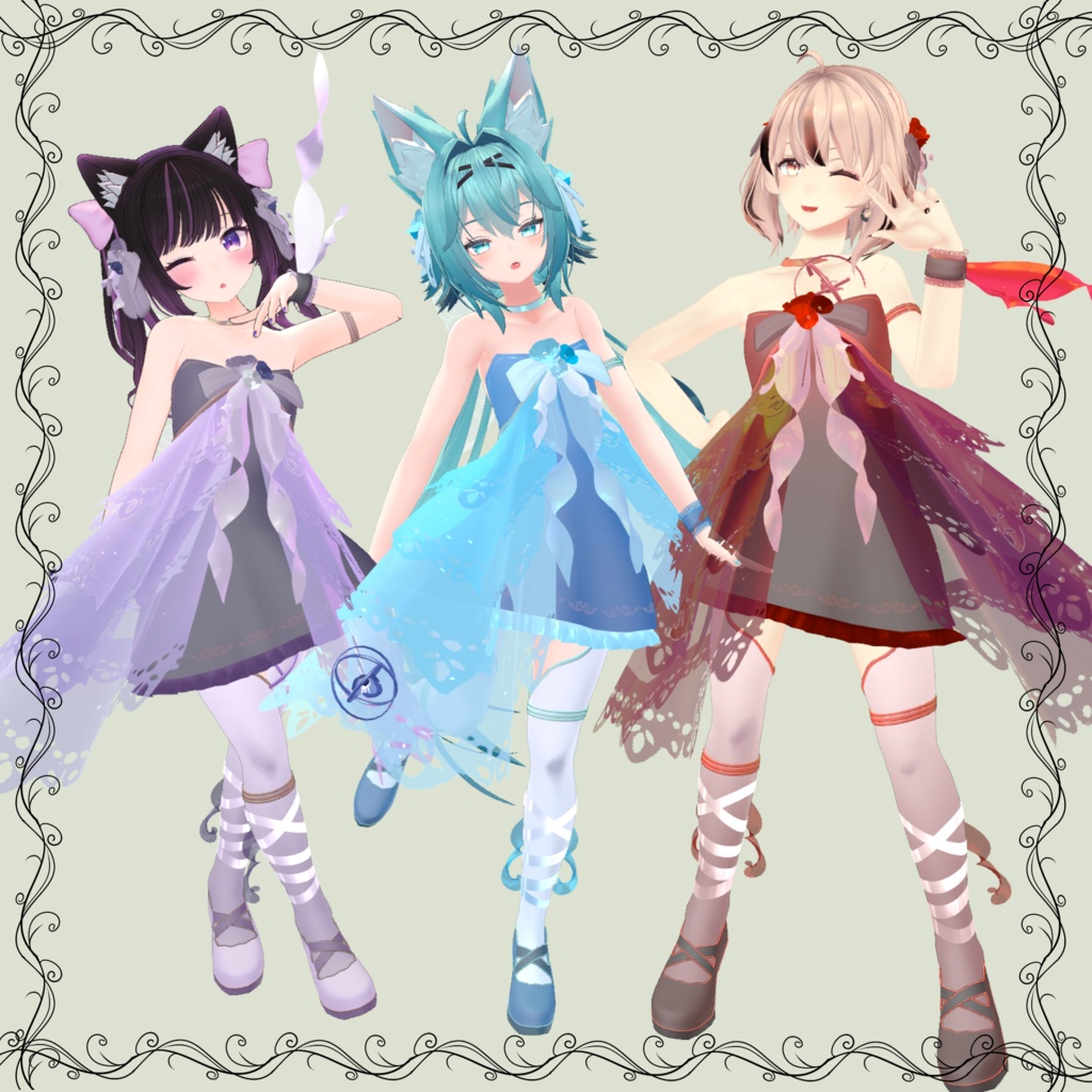 【41アバター対応】Fairy Dress【さくら屋雑貨店コラボ】