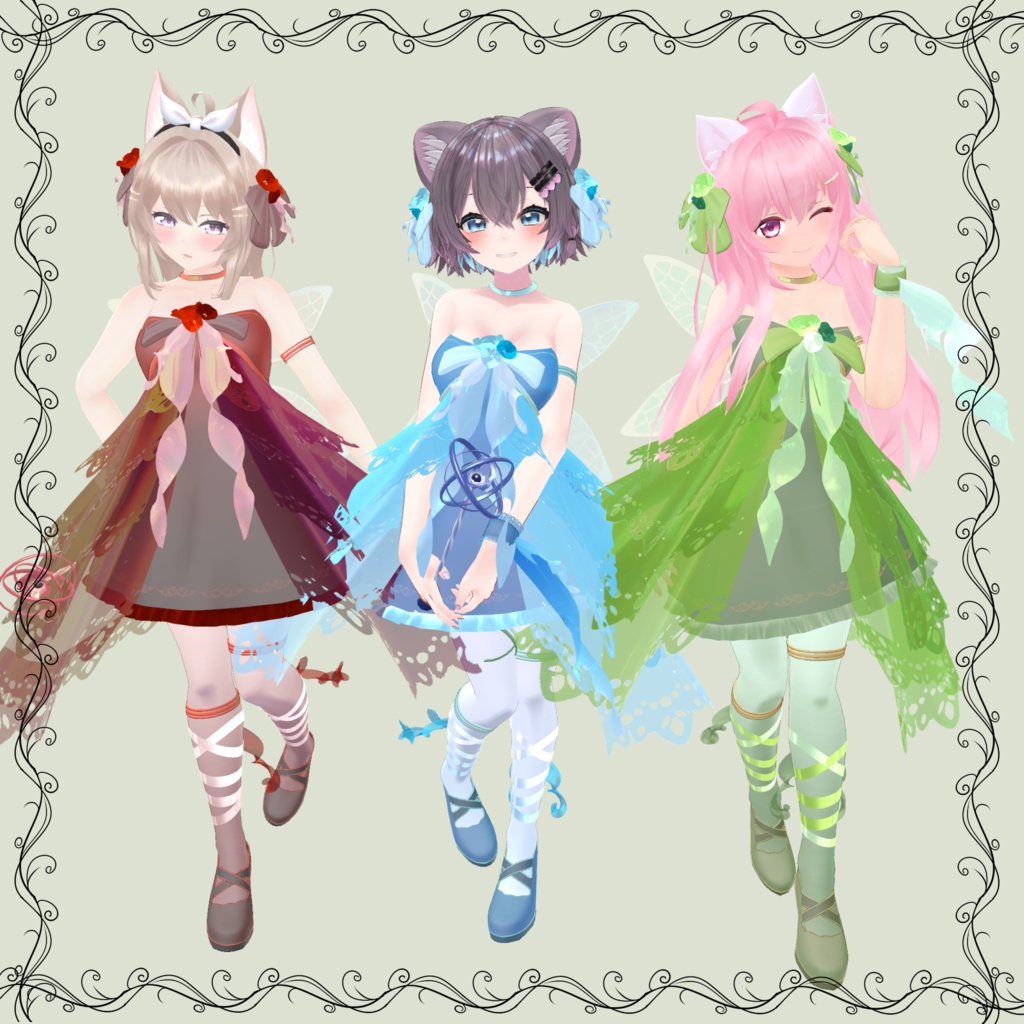 【41アバター対応】Fairy Dress【さくら屋雑貨店コラボ】