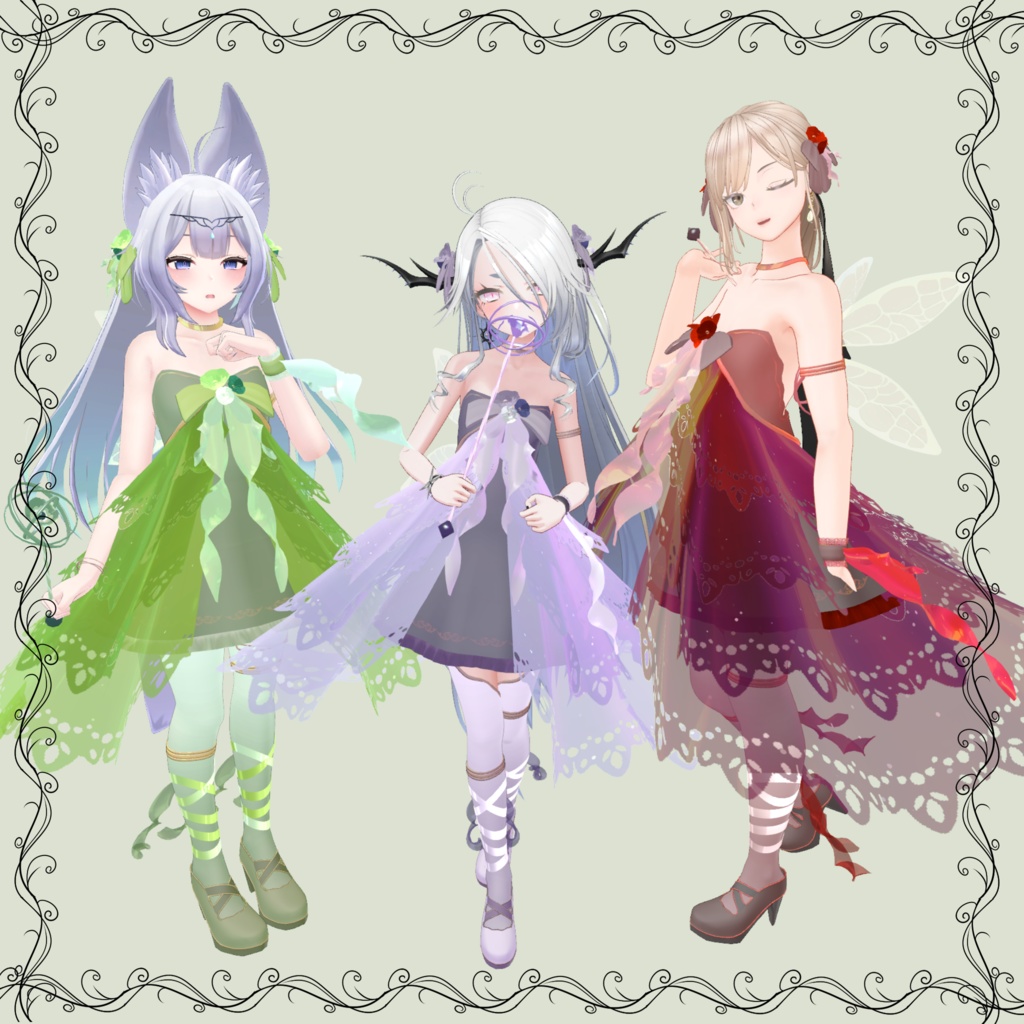 【41アバター対応】Fairy Dress【さくら屋雑貨店コラボ】