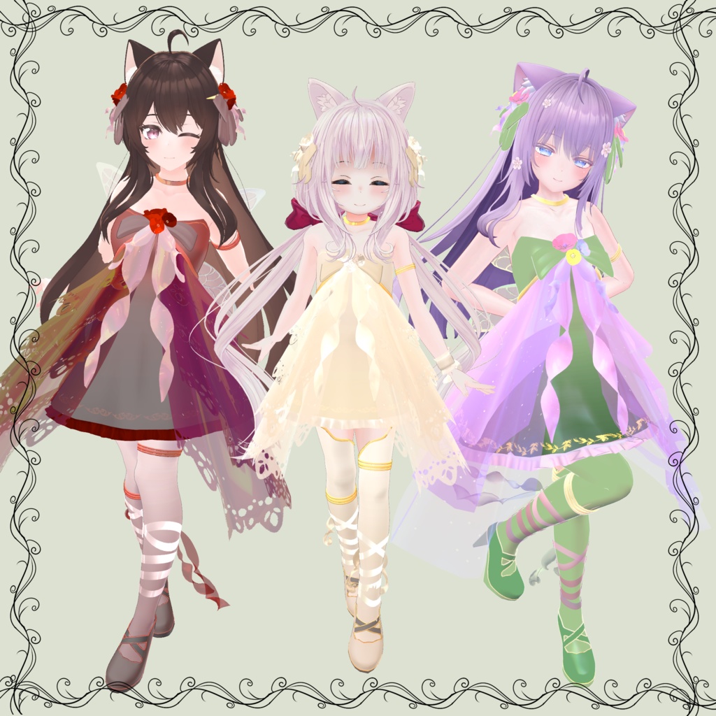 【41アバター対応】Fairy Dress【さくら屋雑貨店コラボ】