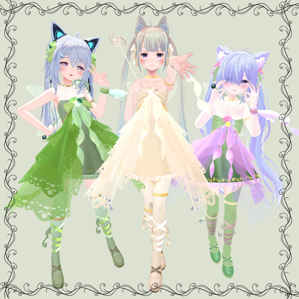 【41アバター対応】Fairy Dress【さくら屋雑貨店コラボ】