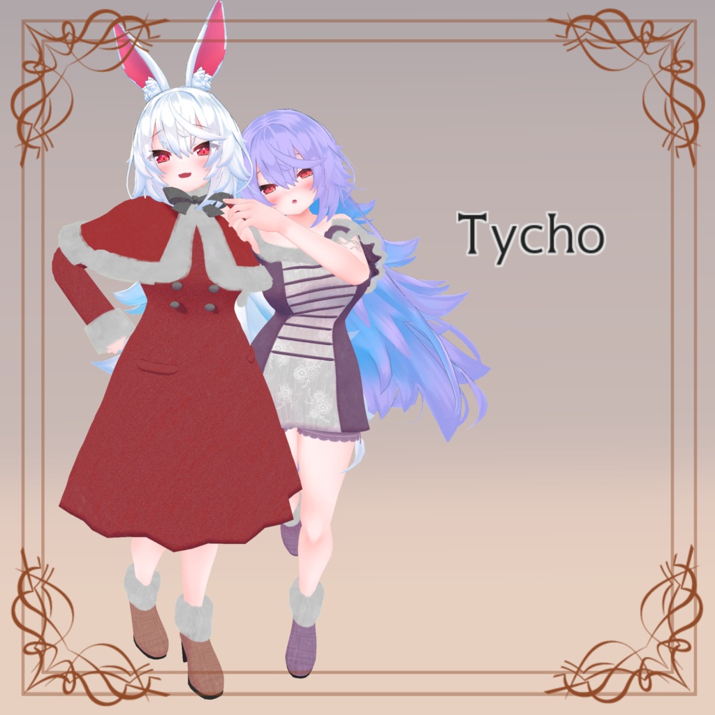 【32アバター対応】Cape Coat