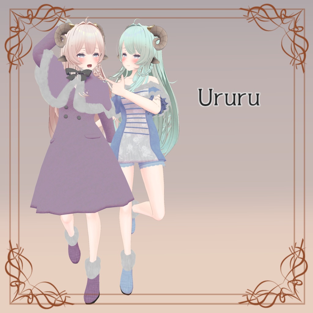 【32アバター対応】Cape Coat