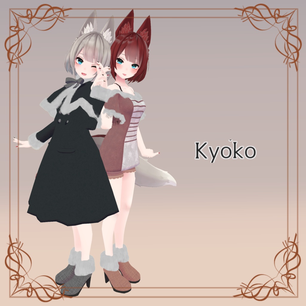 【32アバター対応】Cape Coat