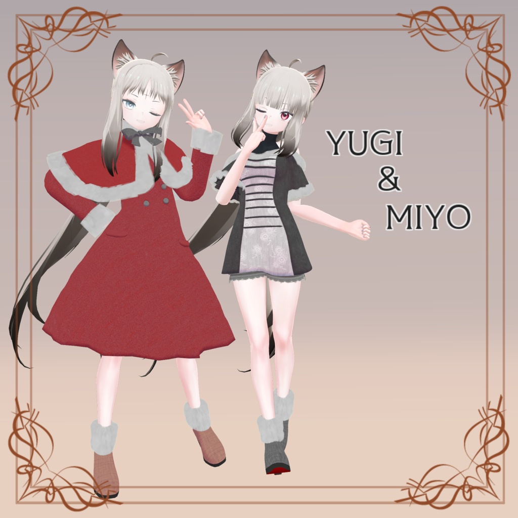 【32アバター対応】Cape Coat