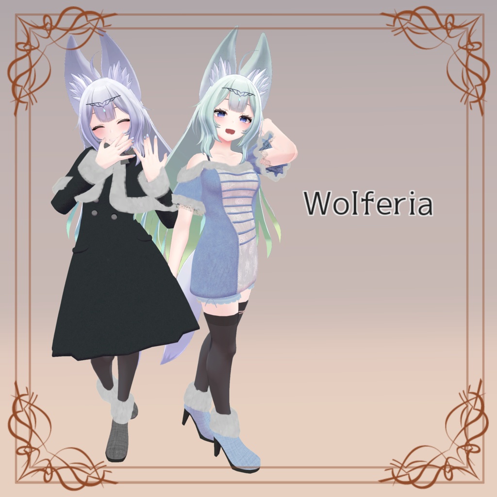 【32アバター対応】Cape Coat