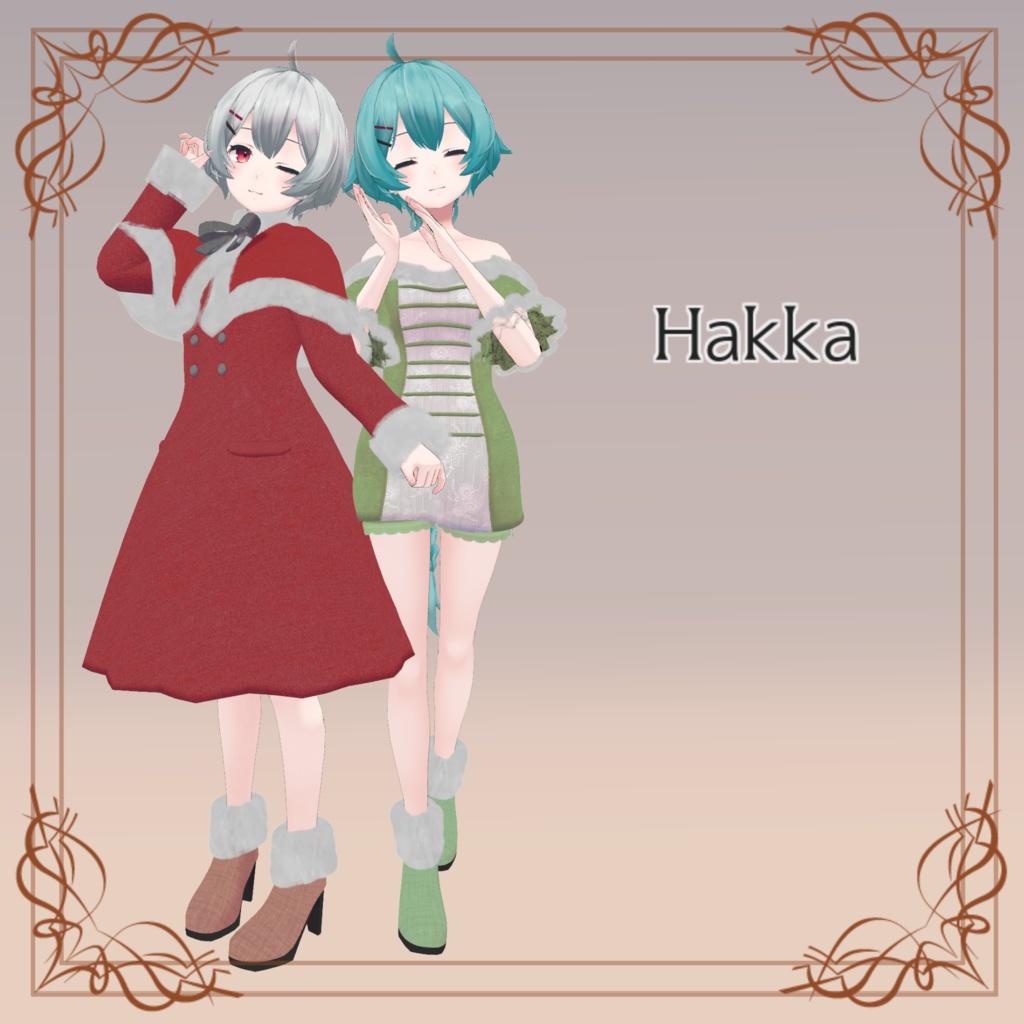 【32アバター対応】Cape Coat