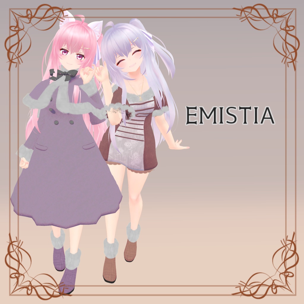 【32アバター対応】Cape Coat