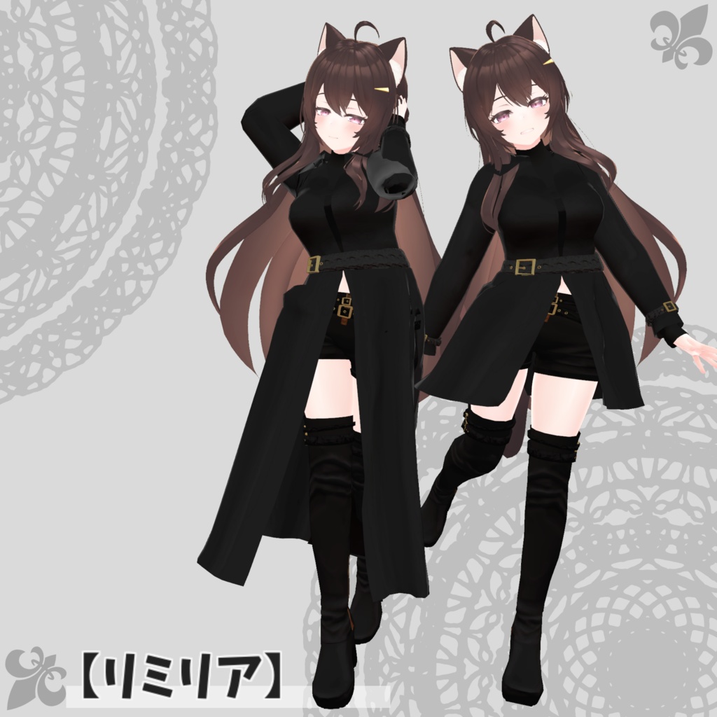 【48アバター対応】Trench coat