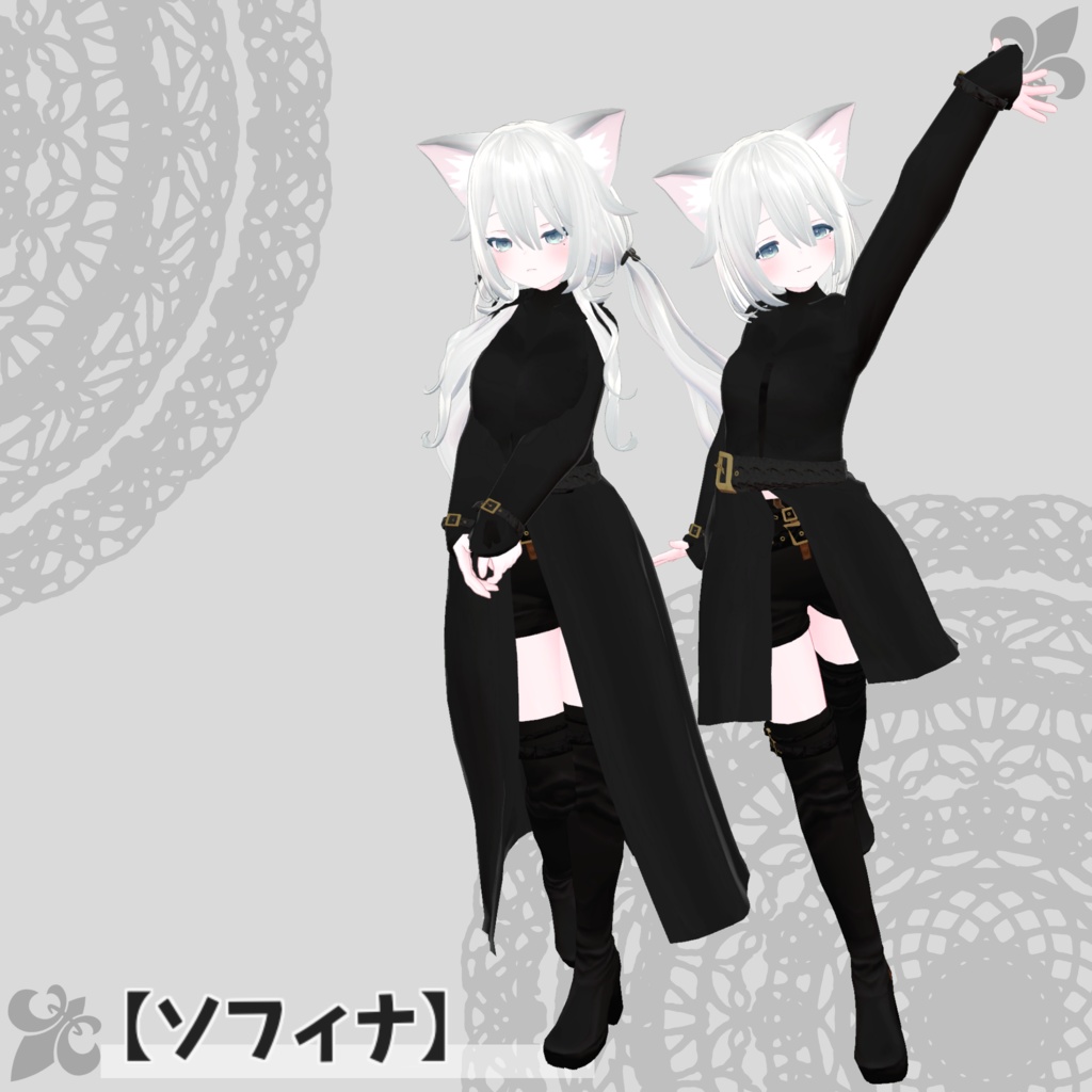 【48アバター対応】Trench coat