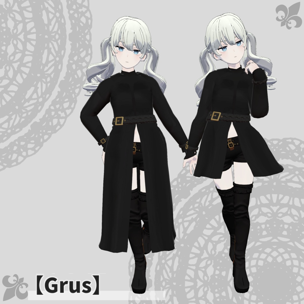 【48アバター対応】Trench coat