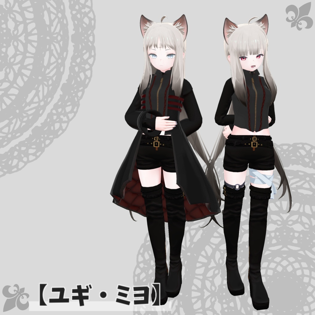 【49アバター対応】Gothic coat