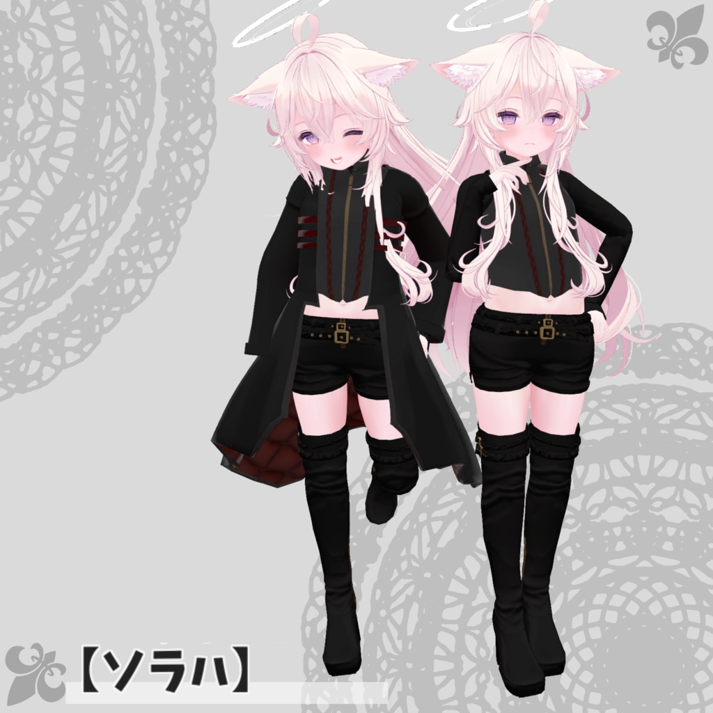 【49アバター対応】Gothic coat
