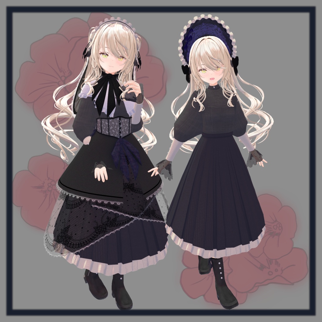 【43アバター対応】Petunia Lolita