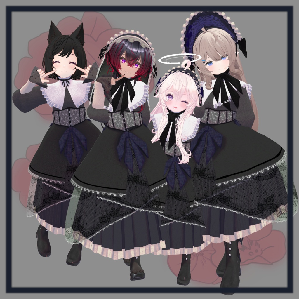 【43アバター対応】Petunia Lolita