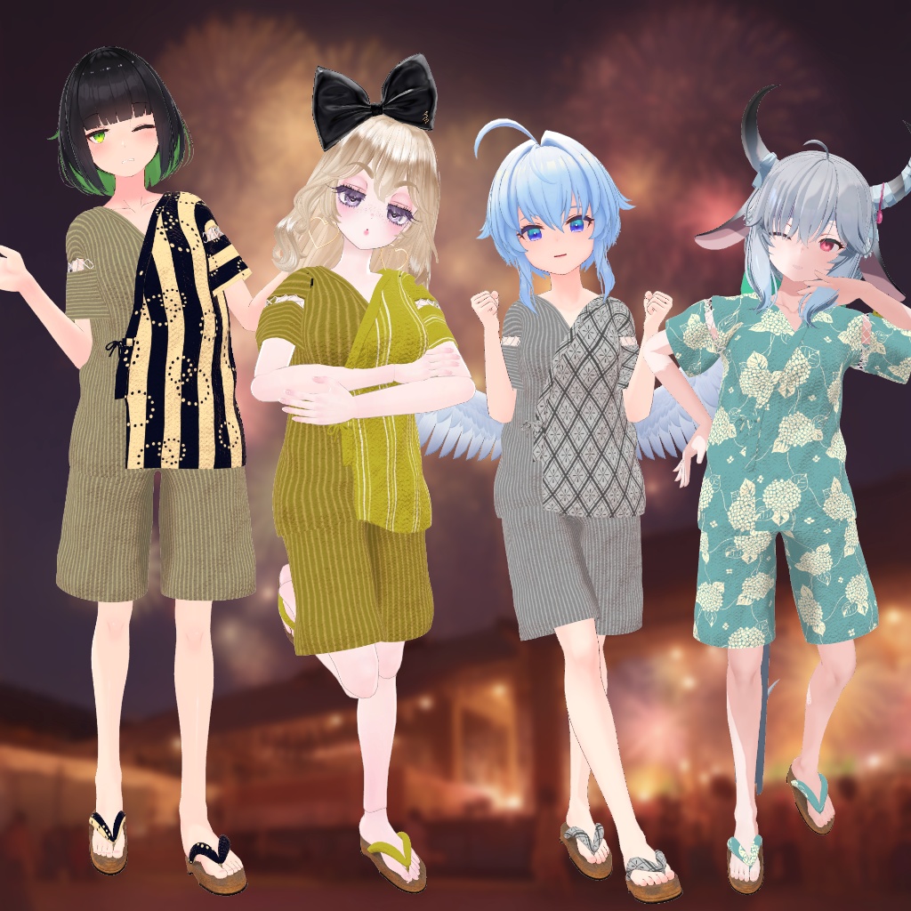 【130アバター対応】夏涼衣 -なつすずろい-