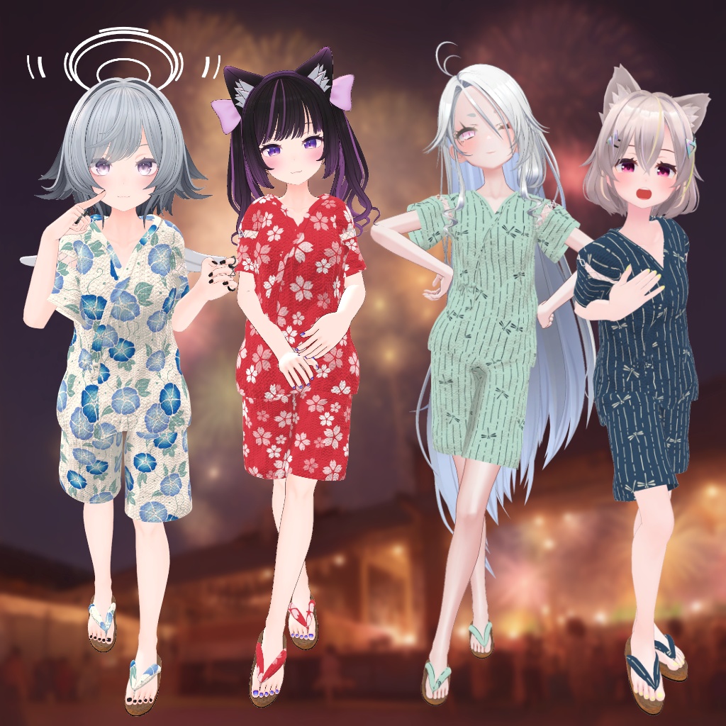 【130アバター対応】夏涼衣 -なつすずろい-