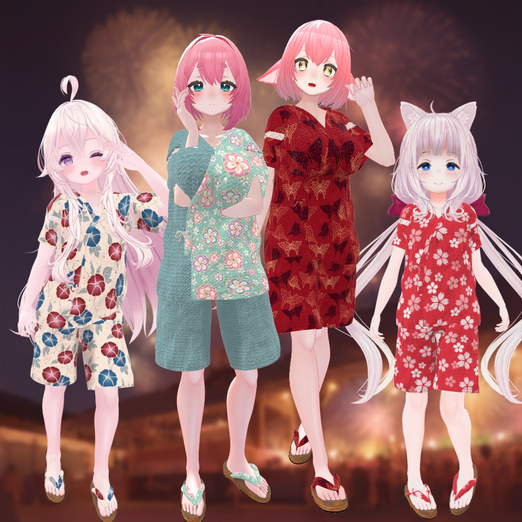 【130アバター対応】夏涼衣 -なつすずろい-