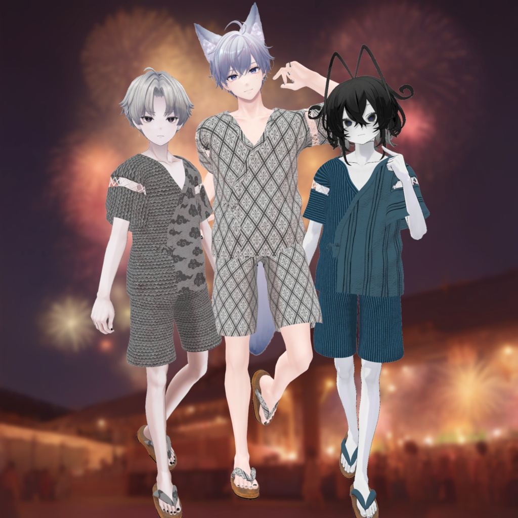 【130アバター対応】夏涼衣 -なつすずろい-